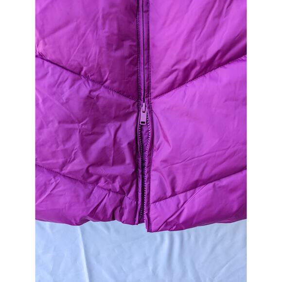 A New Day Coat Puffer Jacket Large Magenta Pink Full Zip Water Resistant Winter - Picture 4 of 11